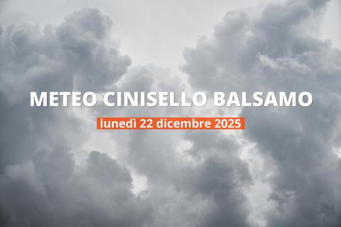 Cinisello Balsamo: che tempo fa oggi? Temperature e precipitazioni, 22 dicembre 2025