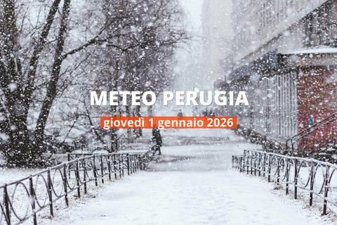 Che tempo farà a Perugia giovedì 1 gennaio 2026?