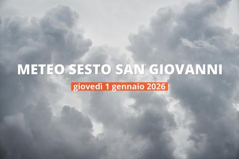 Meteo di oggi a Sesto San Giovanni: temperature e precipitazioni, 1 gennaio 2026