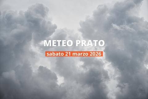 Meteo di oggi a Prato: temperature e precipitazioni, 21 marzo 2026