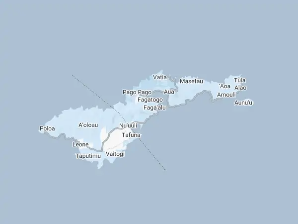 Mappa: Samoa Americane Mappa: Samoa Americane