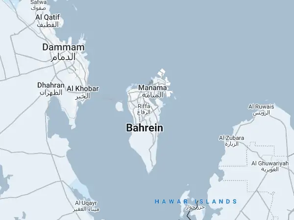 Mappa: Bahrain Mappa Bahrain