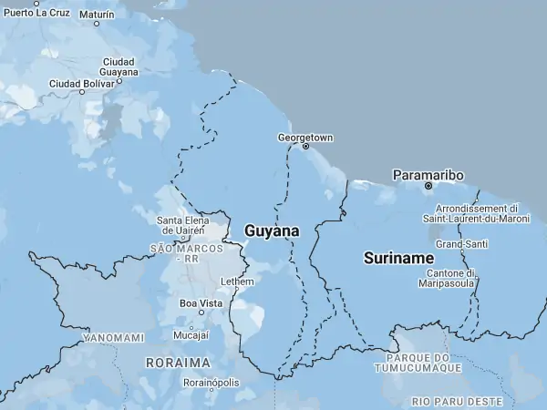 Mappa: Guyana