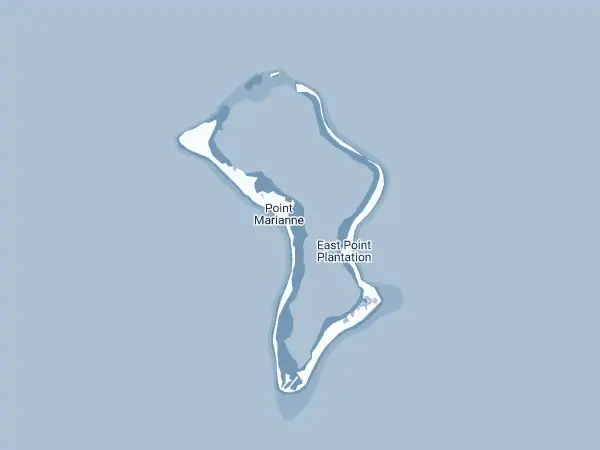 Mappa: Territorio britannico dell'oceano Indiano