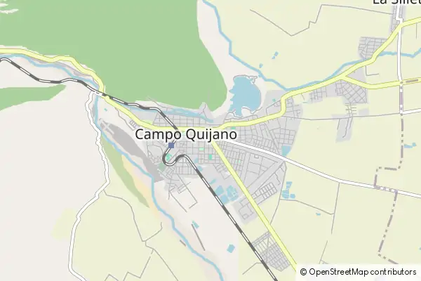 Mappa: Campo Quijano • © OpenStreetMap contributors Mappa Campo Quijano