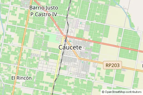 Mappa Caucete