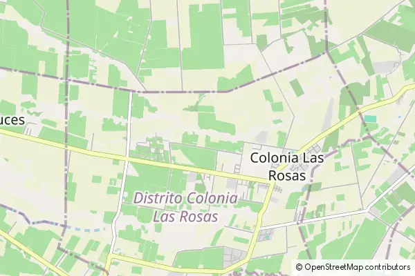 Mappa Colonia Las Rosas