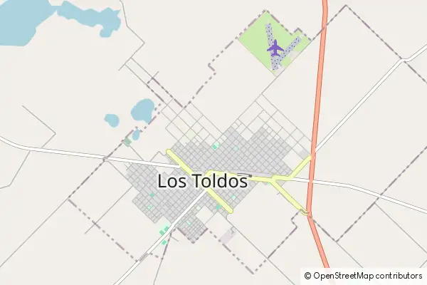 Mappa Los Toldos