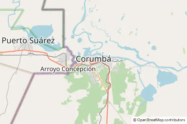 Mappa Corumbá