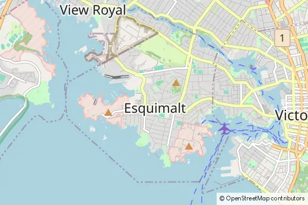 Mappa Esquimalt