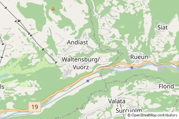 Mappa Waltensburg