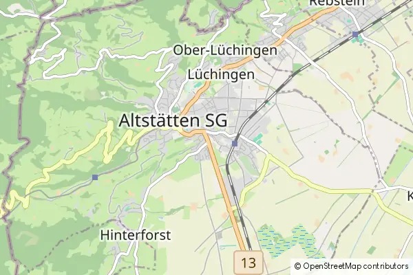 Mappa Altstätten