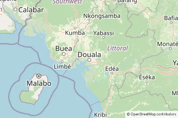 Mappa Douala