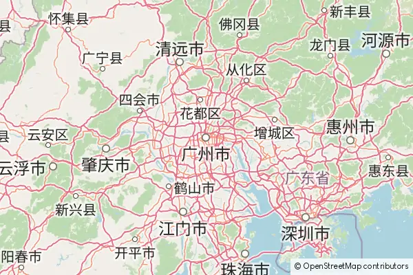 Mappa Canton