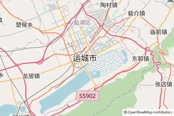 Mappa Yuncheng