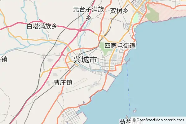 Mappa Xingcheng