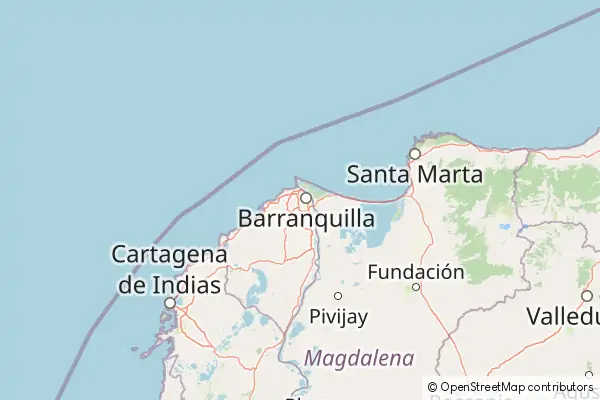 Mappa Barranquilla