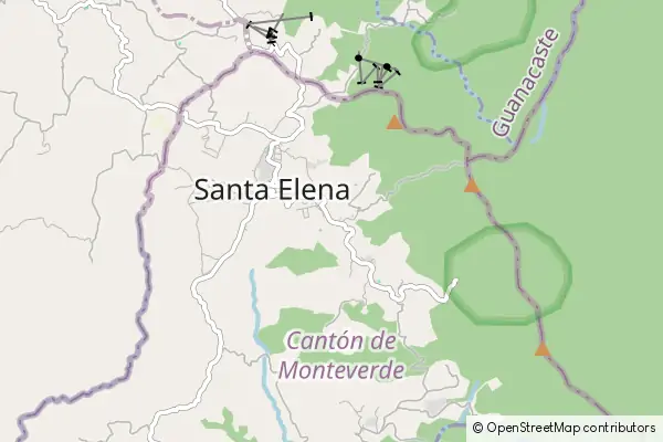 Mappa Cerro Plano