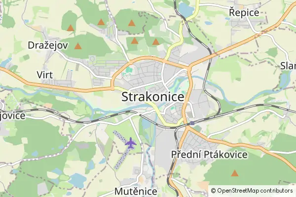 Mappa Strakonice
