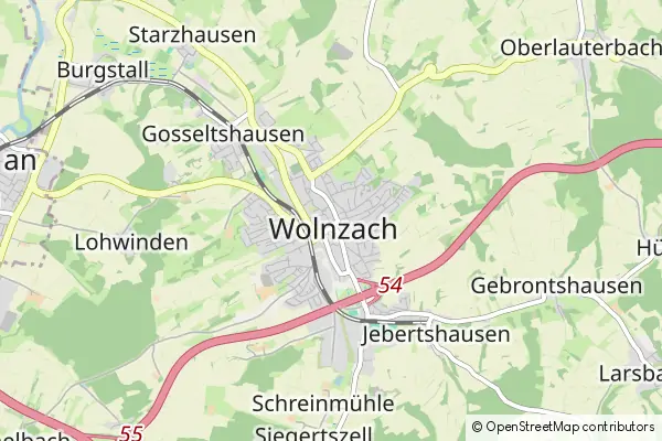 Mappa Wolnzach