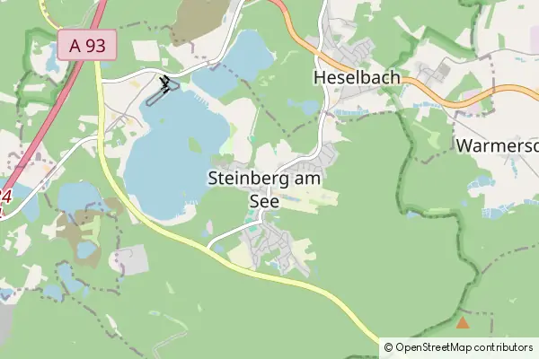 Mappa Steinberg am See