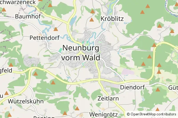 Mappa Neunburg vorm Wald