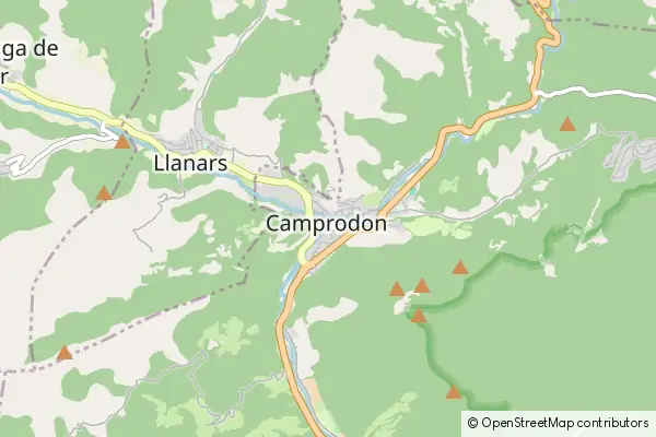 Mappa Camprodon