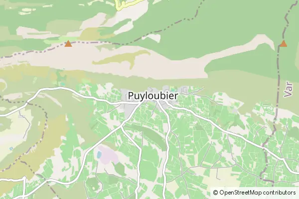 Mappa Puyloubier