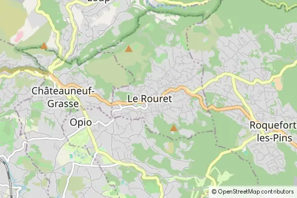 Mappa Le Rouret