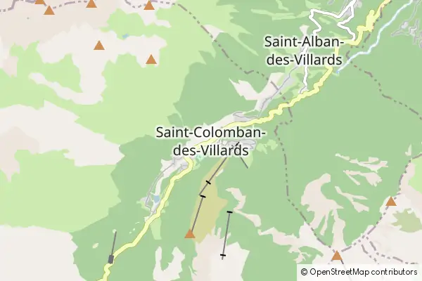 Mappa Saint-Colomban-des-Villards