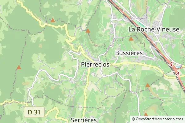 Mappa Pierreclos