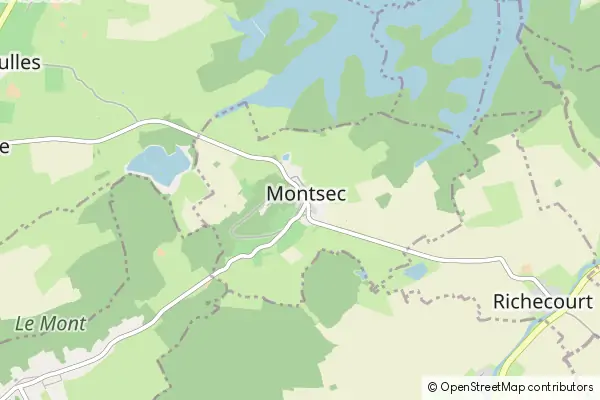 Mappa Montsec