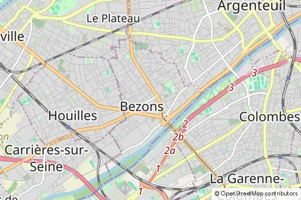 Mappa Bezons