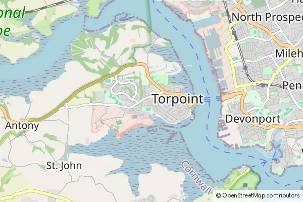 Mappa Torpoint