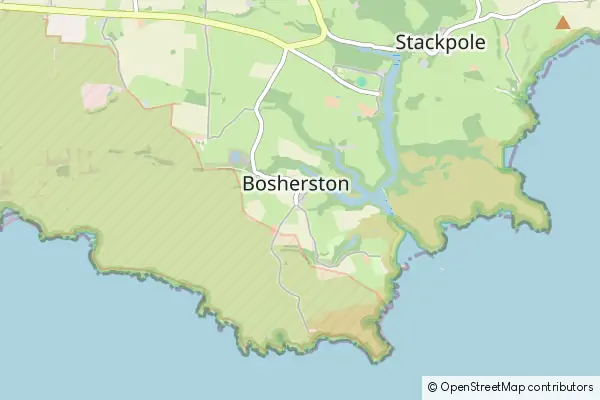 Mappa Bosherston