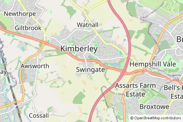 Mappa Kimberley