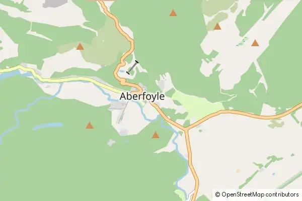 Mappa Aberfoyle