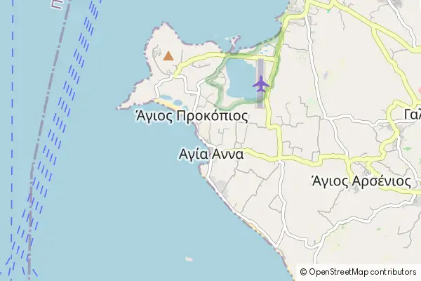 Mappa Agía Ánna