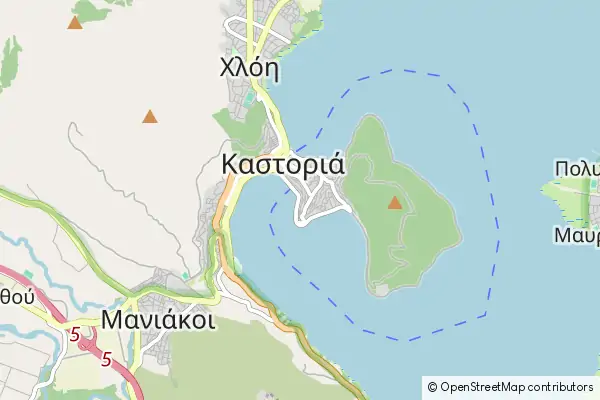 Mappa Kastoria