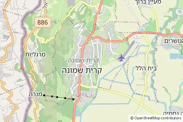 Mappa Kiryat Shmona