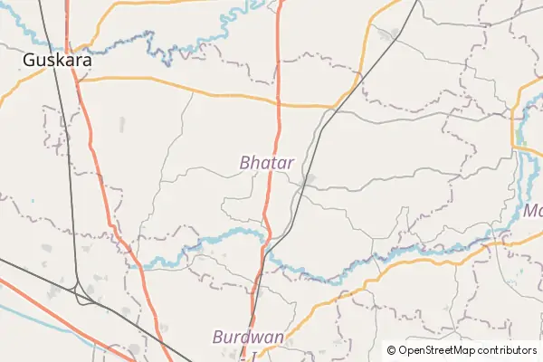 Mappa Burdwan