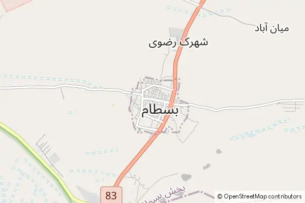 Mappa: Basţām • © OpenStreetMap contributors Mappa Basţām