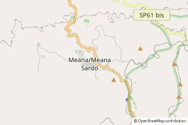 Mappa Meana Sardo