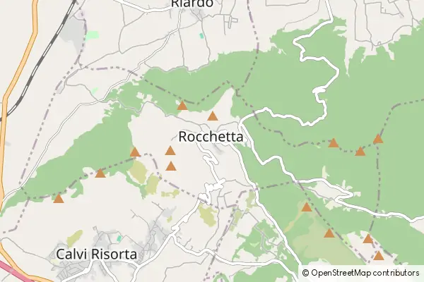 Mappa Rocchetta e Croce