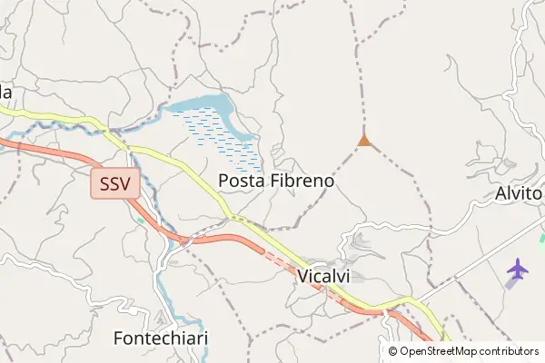 Mappa Posta Fibreno