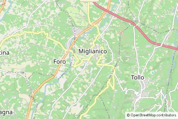 Mappa Miglianico