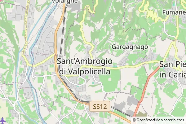 Mappa Sant'Ambrogio di Valpolicella