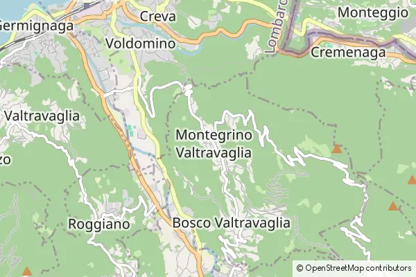 Mappa Montegrino Valtravaglia