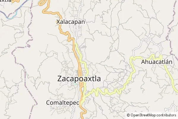 Mappa Zacapoaxtla