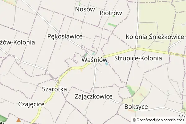 Mappa Waśniów